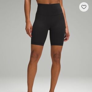 Lululemon Athletica Black Bike Shorts Sleek Performance Fit